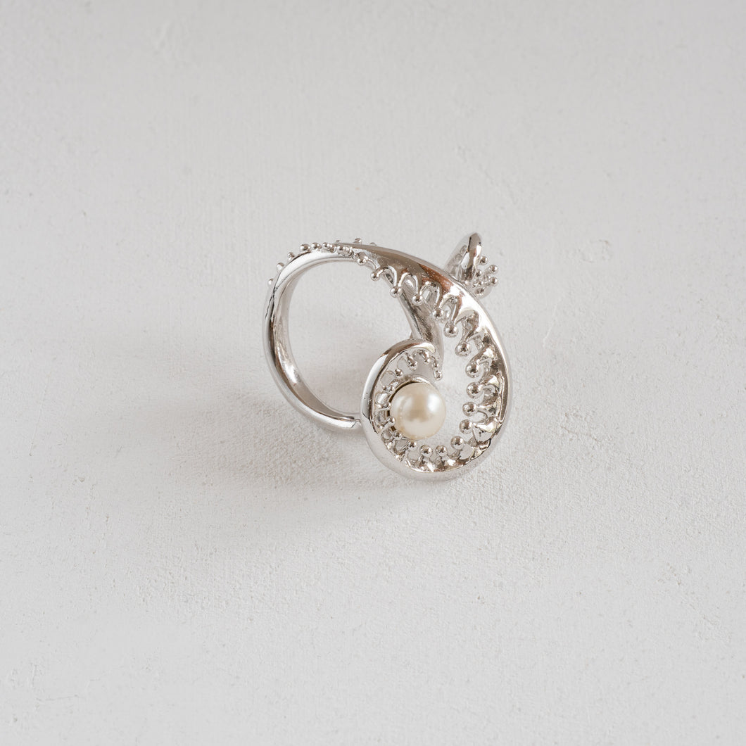 Nenkin Ring / silver / 12号