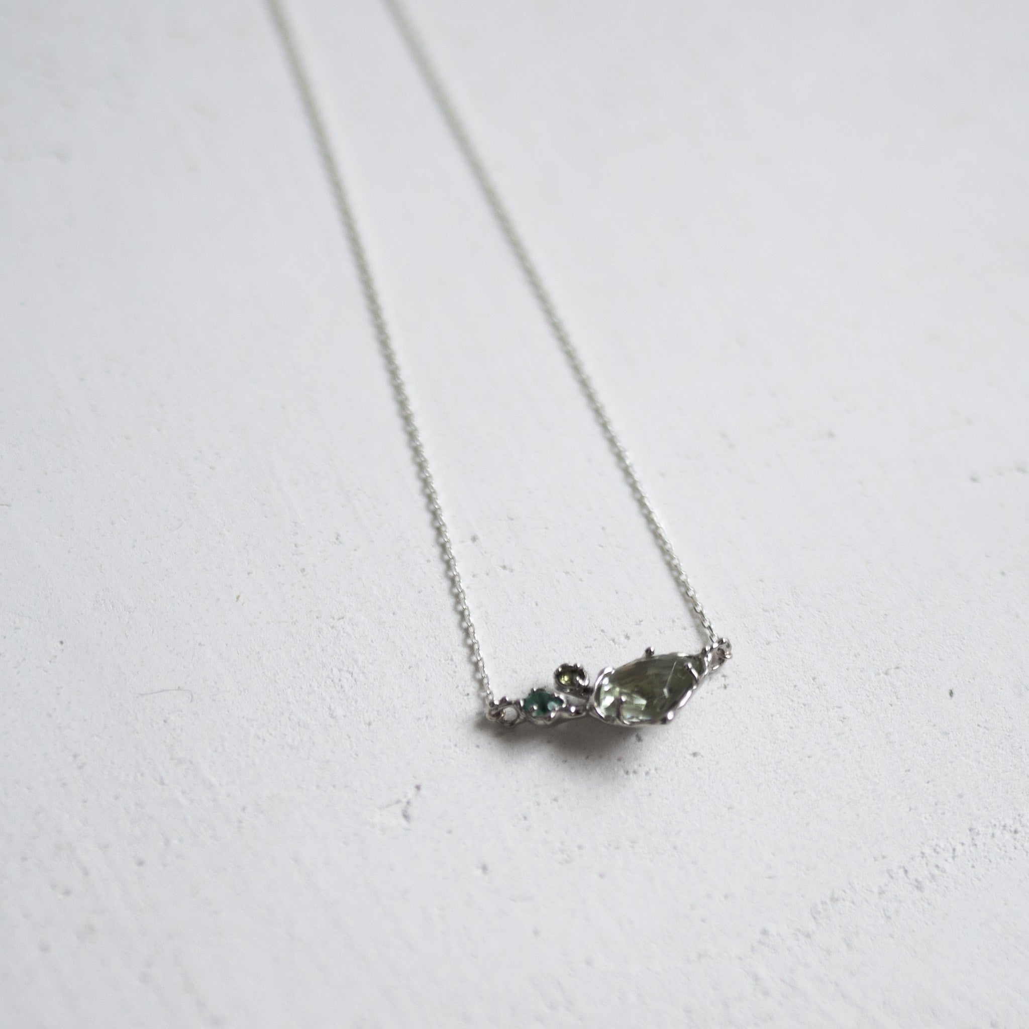 Minamo Necklace / silver – shu shu me