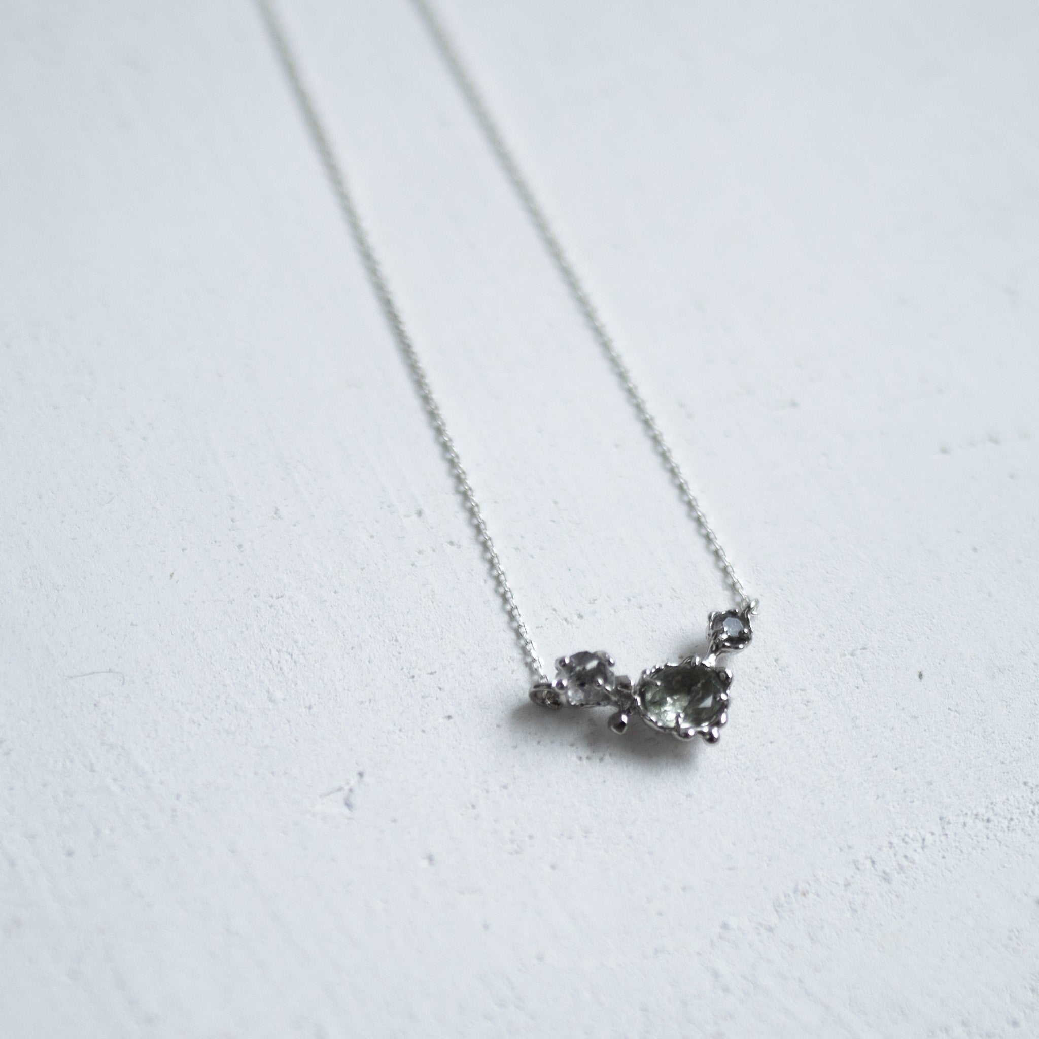 Minamo Necklace / silver – shu shu me