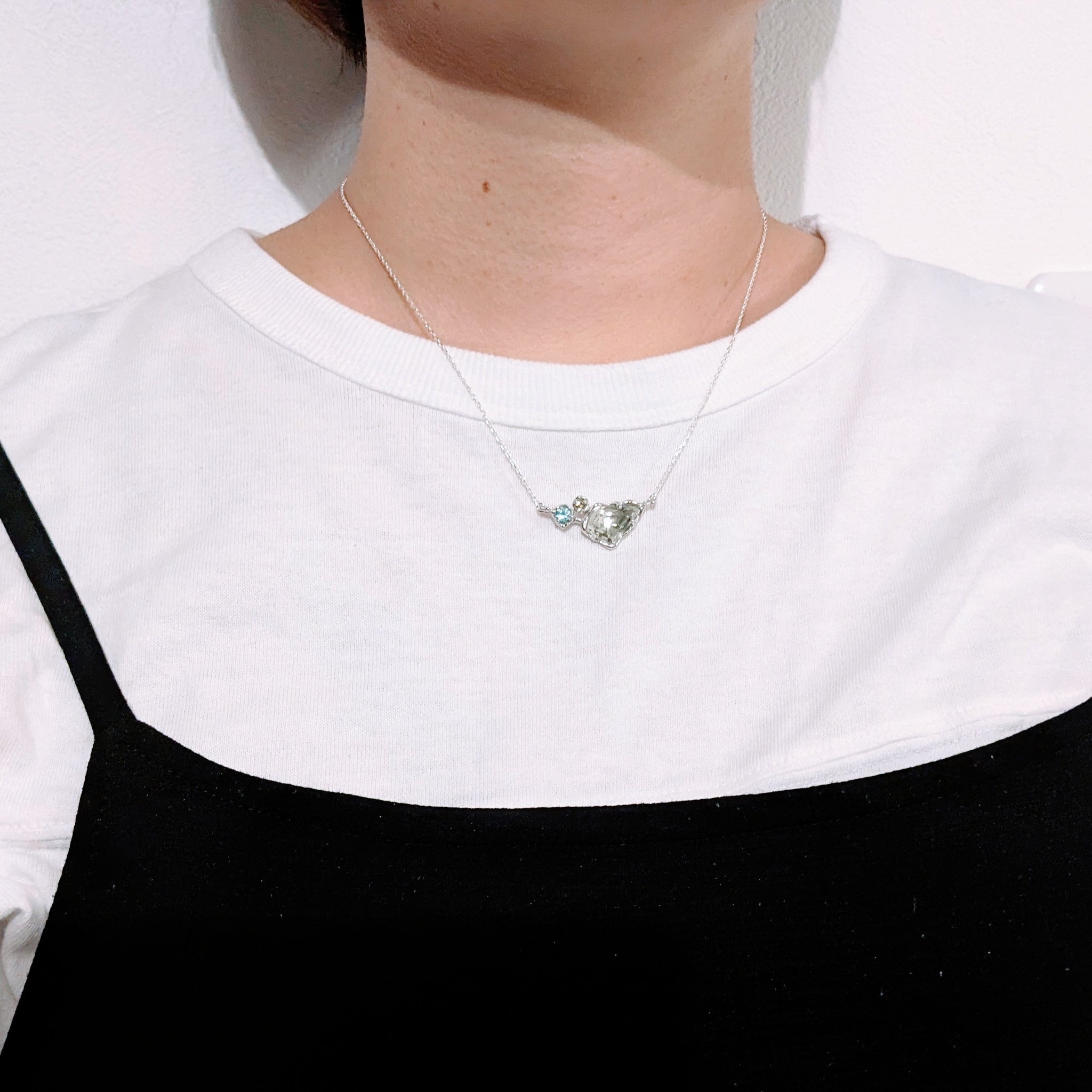 Minamo Necklace / silver – shu shu me