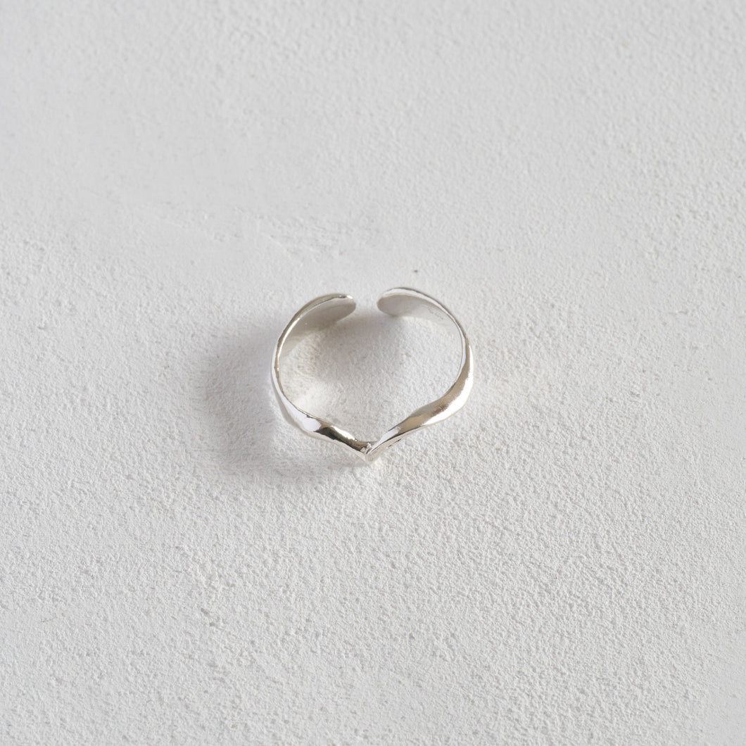 Kokkaku Ring / silver / S M L サイズ