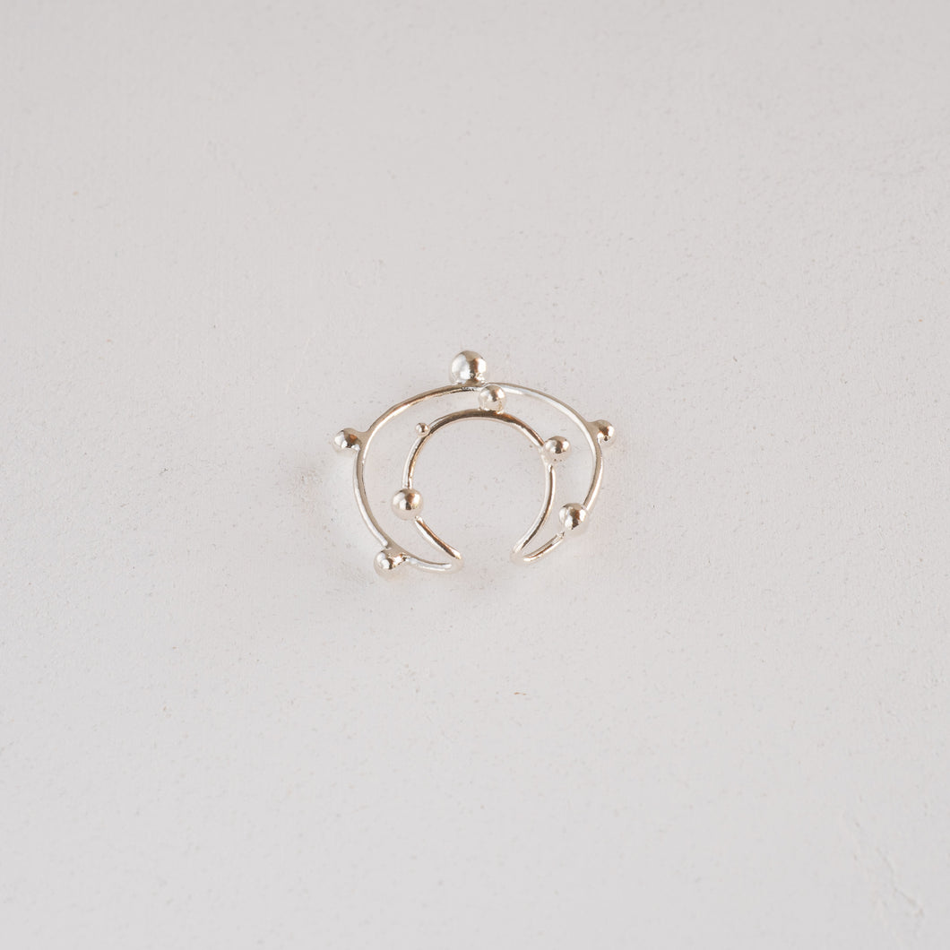 Ametsubu Earcuff / silver