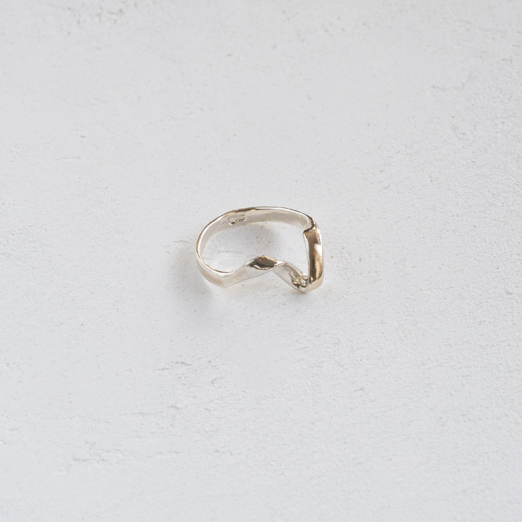 Sazanami Ring / silver 5号