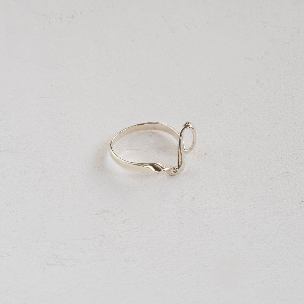 Sazanami Ring / silver 12号