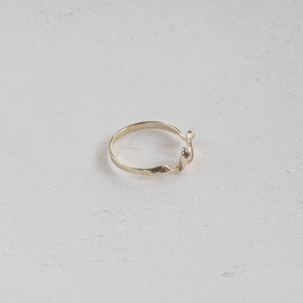 Sazanami Ring / silver 15号